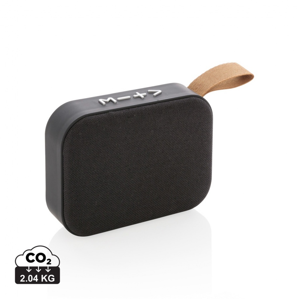 Logo trade promotional giveaway photo of: Fabric trend speaker