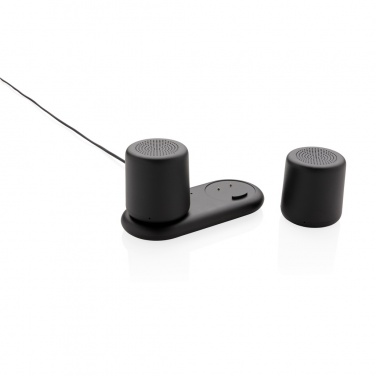 Logotrade promotional merchandise image of: Double induction charging speaker