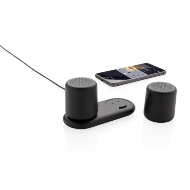 Logo trade promotional products picture of: Double induction charging speaker