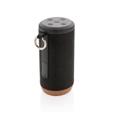 Logo trade promotional items image of: Baia 10W wireless speaker, cork