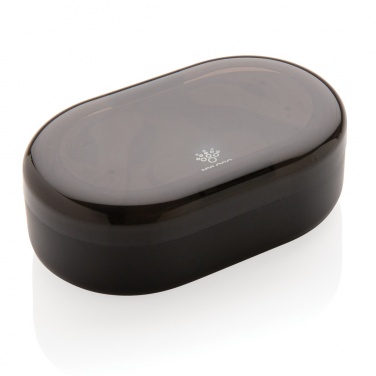 Logo trade promotional items picture of: Light up logo TWS earbuds in charging case
