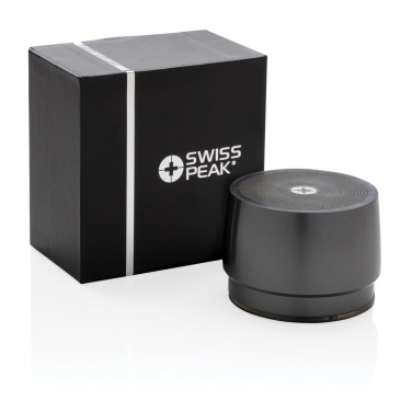 Logotrade promotional gift picture of: Swiss peak 5W wireless bass speaker