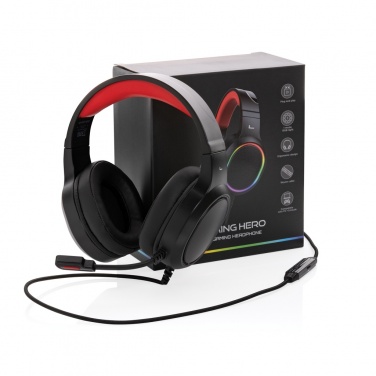 Logo trade promotional gift photo of: RGB gaming headset