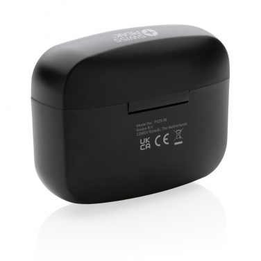 Logo trade promotional giveaway photo of: Swiss Peak ANC TWS earbuds