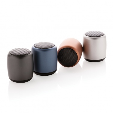 Logotrade promotional items photo of: Mini aluminium wireless speaker