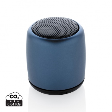 Logotrade promotional items photo of: Mini aluminium wireless speaker