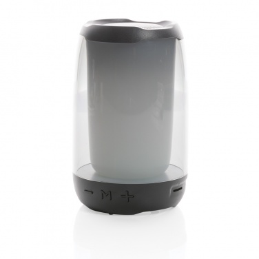 Logo trade advertising products picture of: RCS recycled plastic Lightboom 5W speaker