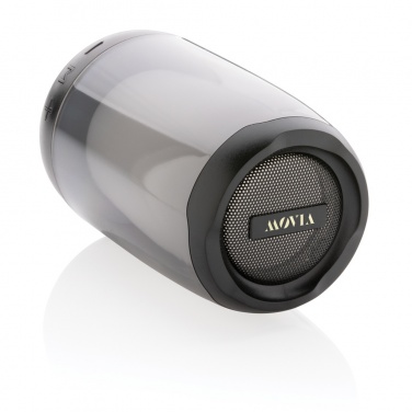 Logo trade promotional products image of: RCS recycled plastic Lightboom 5W speaker