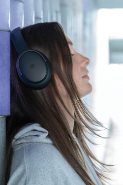 Logo trade promotional merchandise image of: Urban Vitamin Palo Alto RCS rplastic headphone