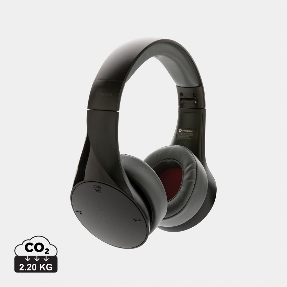 Logo trade promotional merchandise picture of: Motorola MOTO XT500 wireless over ear headphone