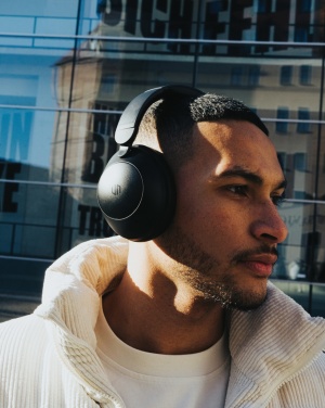 Logo trade promotional giveaways picture of: Urban Vitamin Cupertino RCS rplastic ANC headphone