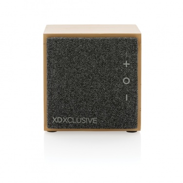 Logotrade advertising product picture of: Wynn 5W bamboo wireless speaker