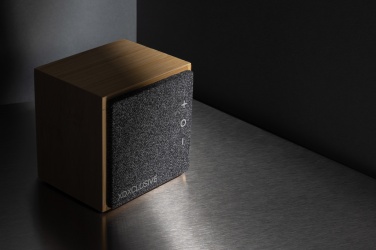 Logo trade promotional product photo of: Wynn 5W bamboo wireless speaker