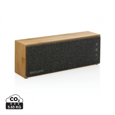 Logotrade advertising product image of: Wynn 10W bamboo wireless speaker