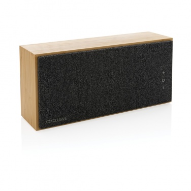 Logotrade promotional item image of: Wynn 20W bamboo wireless speaker