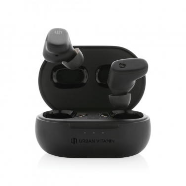 Logo trade promotional merchandise image of: Urban Vitamin Gilroy hybrid ANC and ENC earbuds