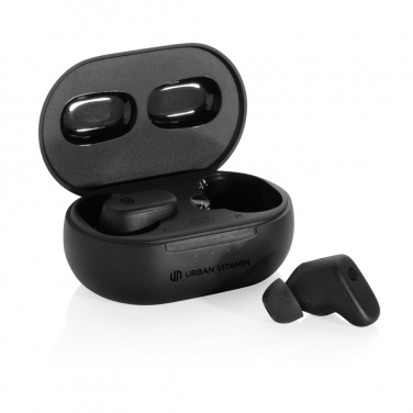 Logo trade promotional giveaways picture of: Urban Vitamin Gilroy hybrid ANC and ENC earbuds
