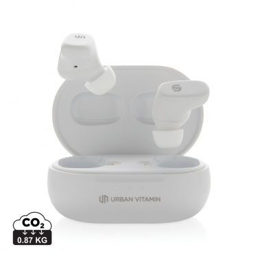 Logotrade promotional gifts photo of: Urban Vitamin Gilroy hybrid ANC and ENC earbuds