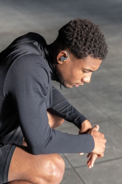 Logo trade promotional gifts image of: Urban Vitamin Pacifica RCS rplastic earbuds