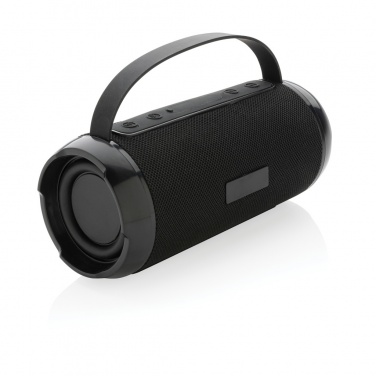 Logotrade promotional products photo of: RCS recycled plastic Soundboom waterproof 6W speaker