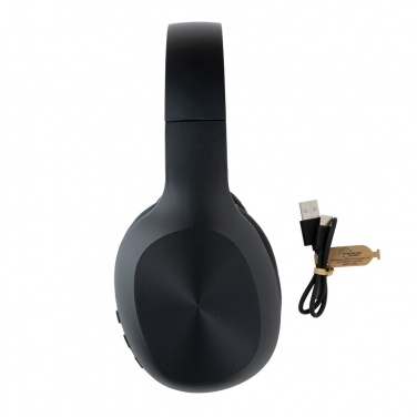 Logo trade promotional giveaways image of: RCS recycled plastic JAM wireless headphone