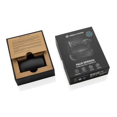 Logotrade advertising products photo of: Urban Vitamin Palm Springs RCS rplastic ENC earbuds