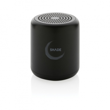 Logo trade promotional merchandise photo of: RCS certified recycled plastic 5W Wireless speaker