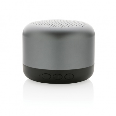 Logo trade advertising products image of: Terra RCS recycled aluminium 5W wireless speaker