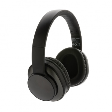 Logo trade promotional gifts image of: Terra RCS recycled aluminium wireless headphone