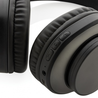 Logo trade advertising product photo of: Terra RCS recycled aluminium wireless headphone