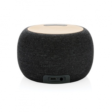 Logotrade promotional giveaway picture of: RCS Rplastic/PET and bamboo 5W speaker