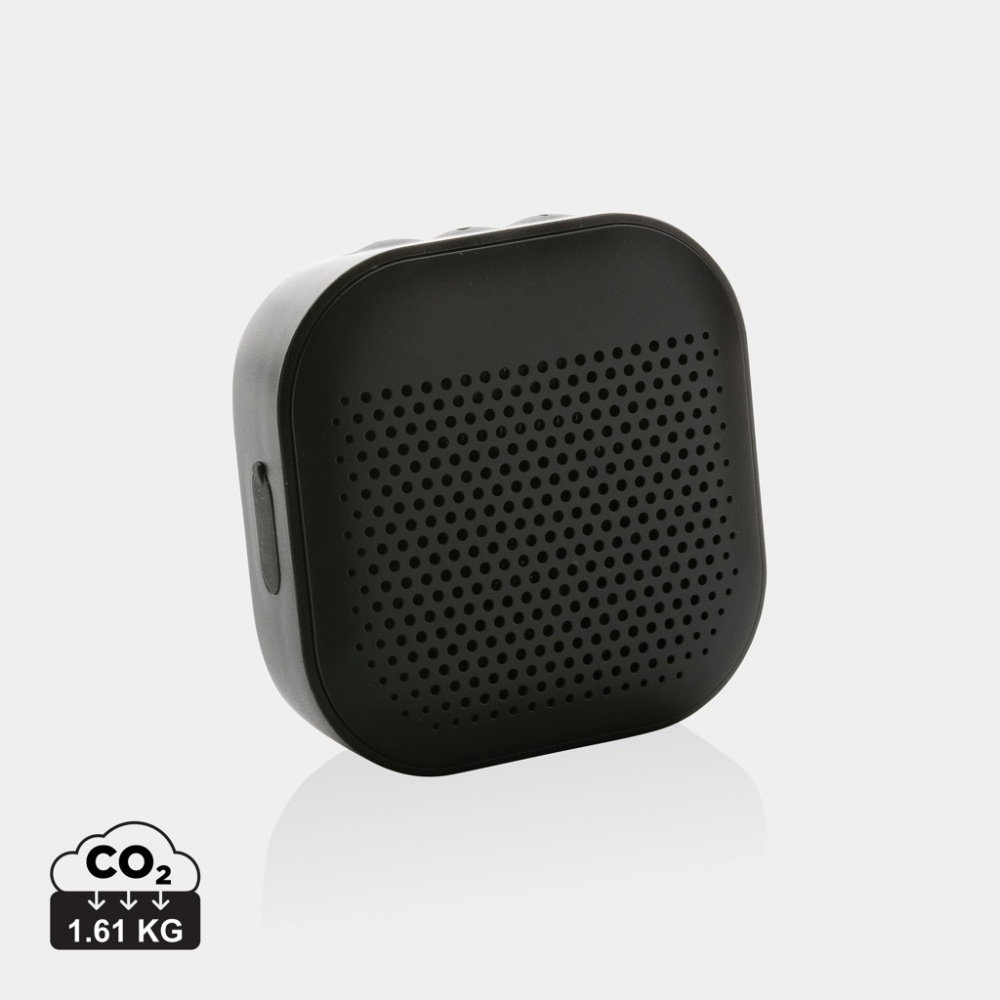 Logotrade promotional products photo of: RCS recycled plastic Soundbox 3W speaker