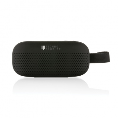 Logo trade promotional gifts image of: RCS recycled plastic Soundbox 5W speaker