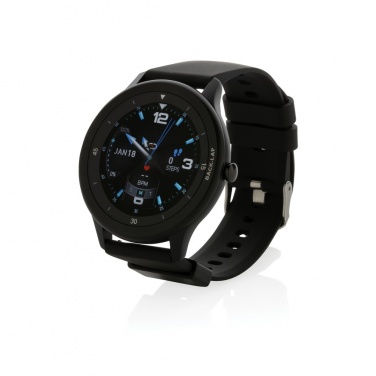 Logo trade promotional merchandise photo of: Swiss Peak RCS recycled TPU Watch