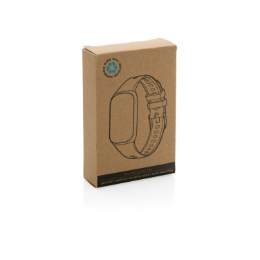 Logo trade promotional giveaways image of: RCS recycled TPU  activity watch 1.47'' screen with HR