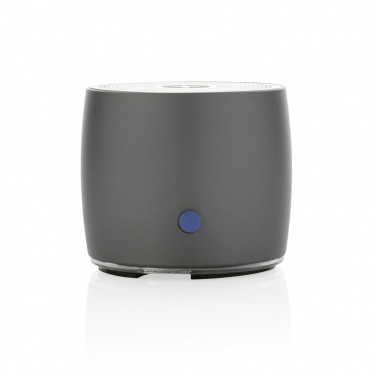 Logotrade promotional merchandise photo of: Swiss Peak RCS recycled aluminum 3W bass speaker