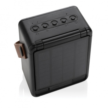 Logotrade promotional gifts photo of: Skywave RCS recycled plastic solar speaker 12W