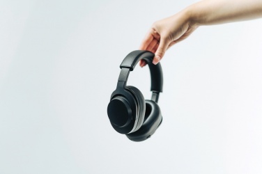 Logotrade promotional merchandise photo of: Irvine RCS recycled and repairable ANC wireless headphone