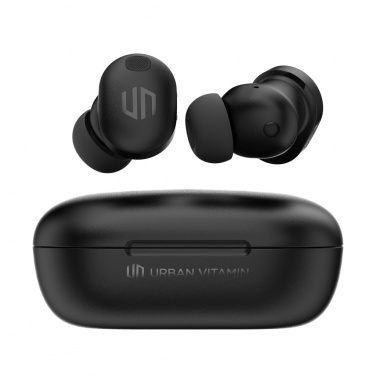 Logo trade promotional gift photo of: Lakewood RCS recycled and repairable wireless earbuds
