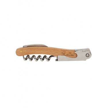 Logo trade promotional item photo of: Wooden Corkscrew