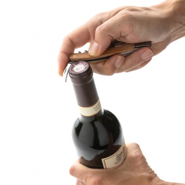 Logotrade promotional merchandise image of: Wooden Corkscrew