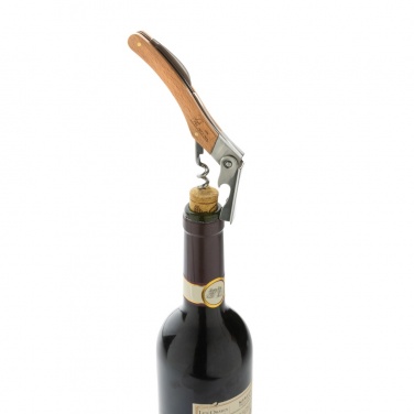 Logotrade corporate gift image of: Wooden Corkscrew
