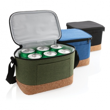 Logotrade business gifts photo of: Two tone cooler bag with cork detail
