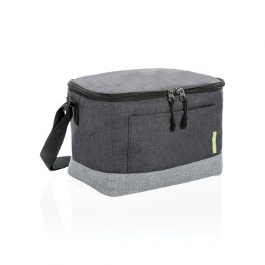 Logotrade promotional item picture of: Duo colour RPET cooler bag