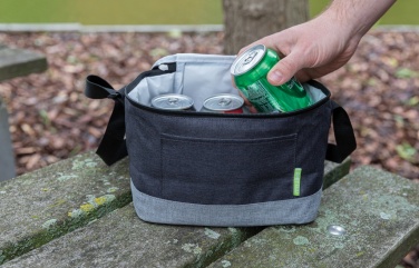 Logotrade corporate gift picture of: Duo colour RPET cooler bag