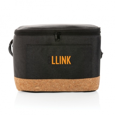Logo trade advertising products picture of: Impact AWARE™ XL RPET two tone cooler bag with cork detail