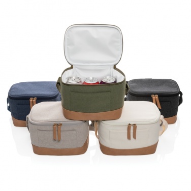 Logotrade promotional giveaway image of: Impact AWARE™ 16 oz. rcanvas six can cooler bag
