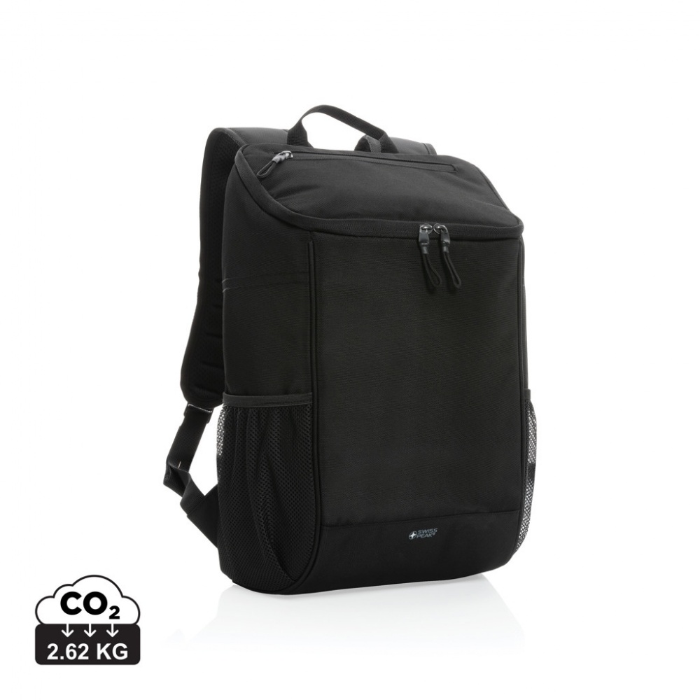 Logo trade advertising products image of: Swiss Peak AWARE™ 1200D deluxe cooler backpack