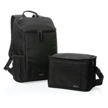 Logo trade promotional items image of: Swiss Peak AWARE™ 1200D deluxe 8 can cooler bag
