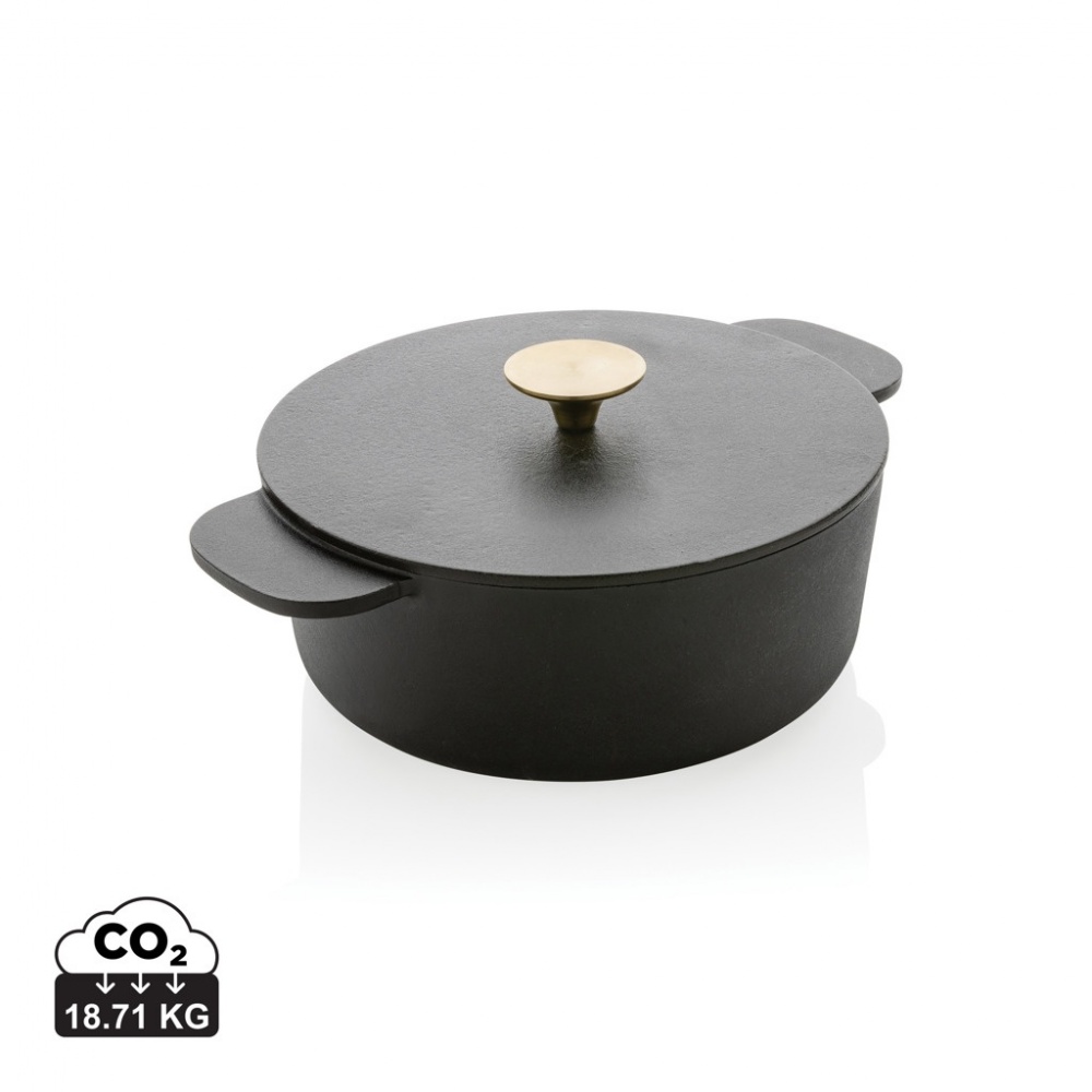 Logo trade promotional items picture of: Ukiyo cast iron pan medium